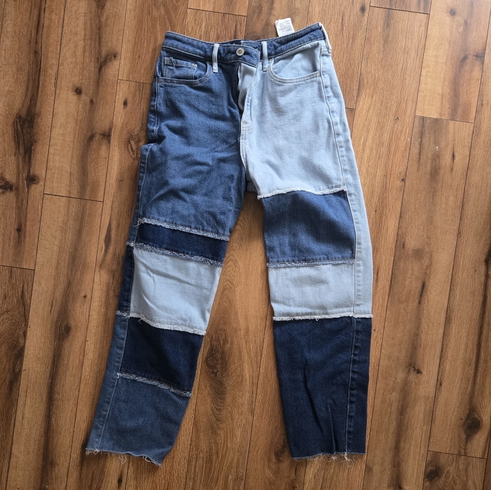 Hollister Patchwork Jeans